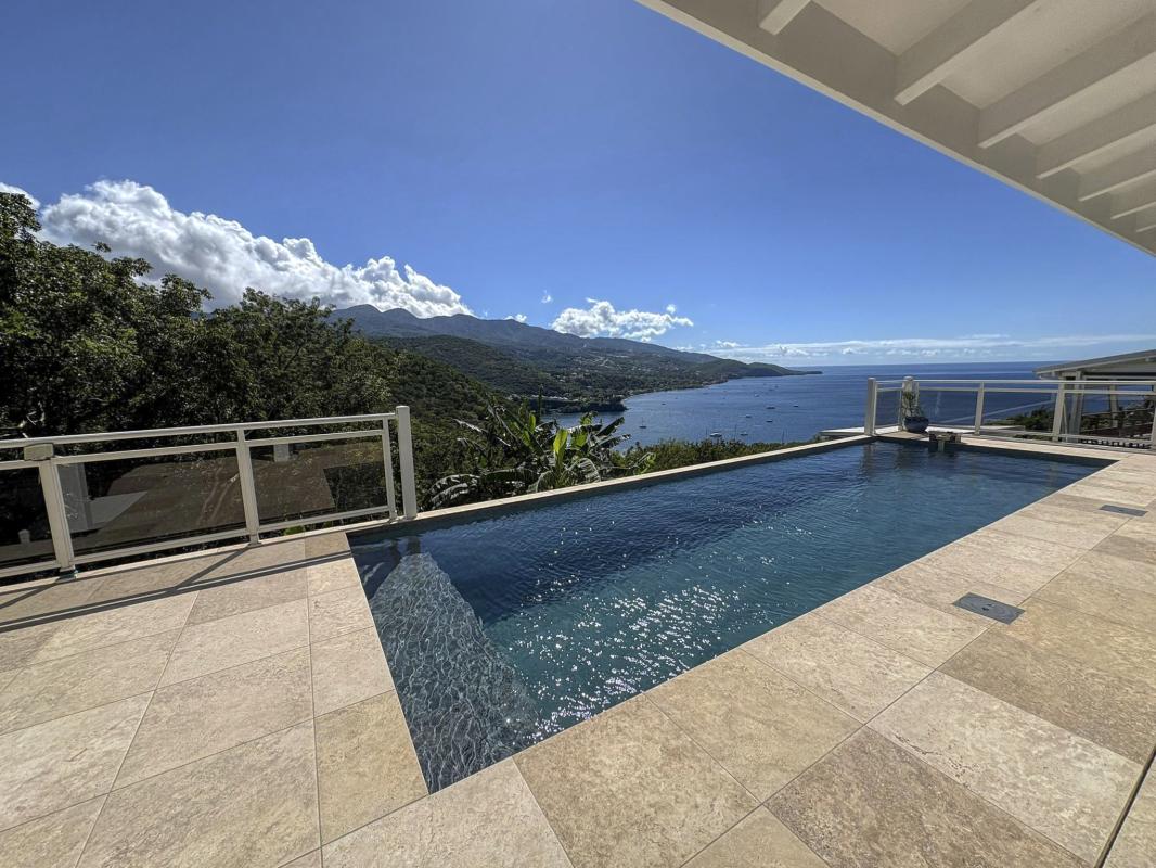 29.Location Villa piscine vue mer Bouillante Guadeloupe_Piscine Vue mer